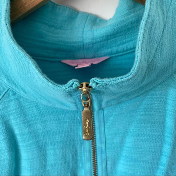 Lilly Pulitzer Light Blue Skipper Popover Sweater - Picture 2 of 7